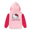 Hello Kitty Sanrio Girls Full Zip Up Hoodie For Toddler And Big Kids - Size 10 - 3 of 4