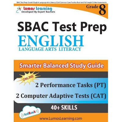 SBAC Test Prep - by  Lumos Learning (Paperback)