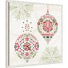Amanti Art 22"x22" Festive Season VI by Dina June Framed Canvas Wall Art Print - 2 of 4