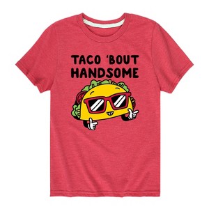 Boys' - Instant Message - Taco 'Bout Handsome Short Sleeve Graphic T-Shirt - 1 of 4