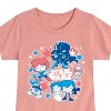 Girls' - Star Wars - Americana Stickers Fitted Short Sleeve Graphic T-Shirt - 2 of 4