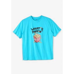 KingSize Men's Big & Tall Slogan Graphic T-Shirt - 1 of 3