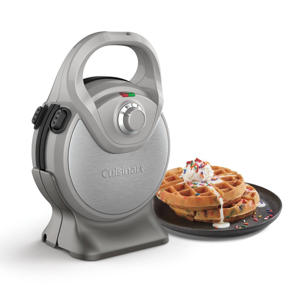 Cuisinart Non-Stick 2-in-1 Waffle Maker with Removable Plates Stainless Steel Finish WAF-RP10