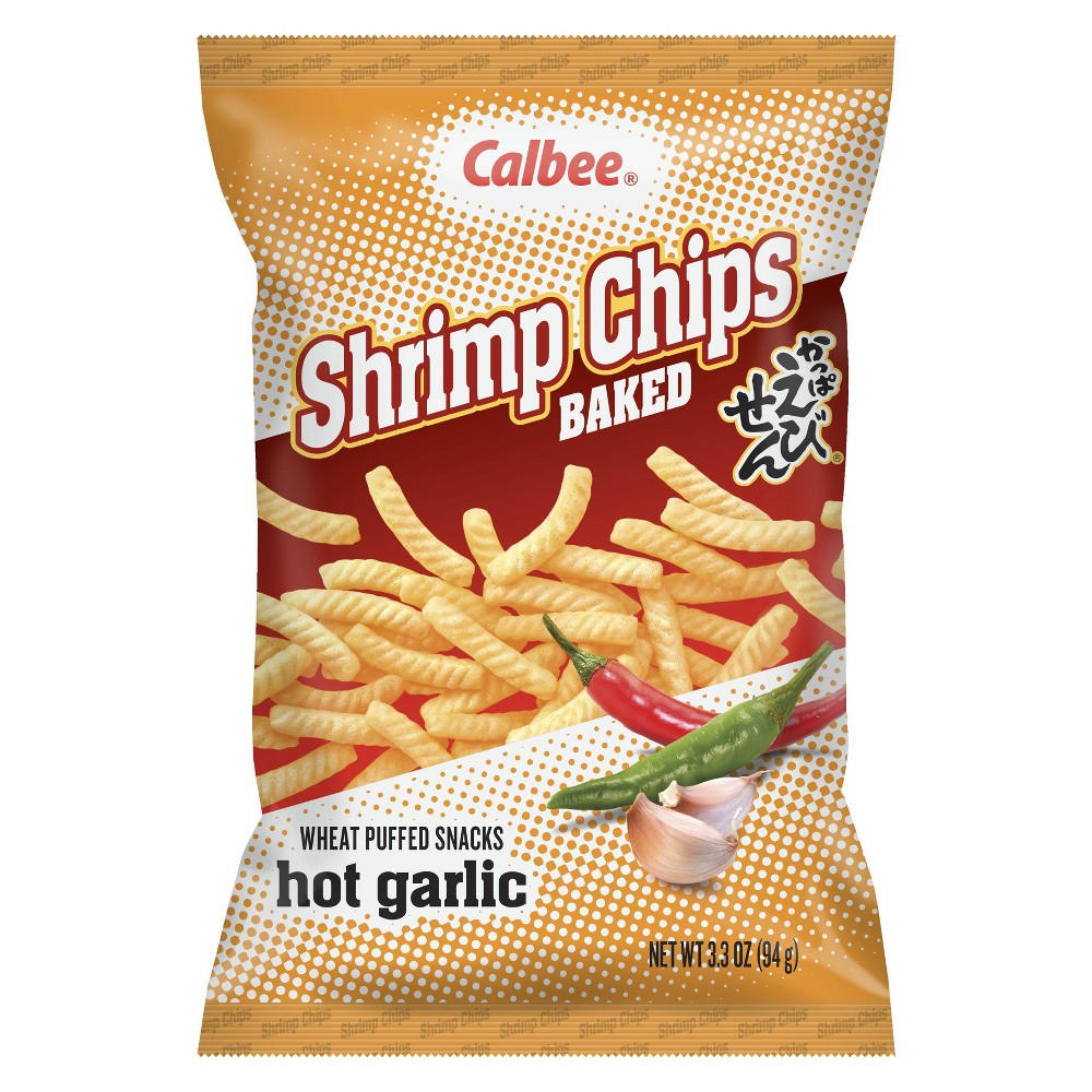 UPC 071146005334 product image for Calbee Hot Garlic Flavor Shrimp Chips - 3.3oz | upcitemdb.com