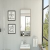 SEVOBAL Bathroom Storage Cabinets Space-Saving Medicine Cabinet with Mirror, 5-Tier Storage Organizer for Bathroom Essentials, Gray, 39.8"*21.3"*5.1" - 4 of 4