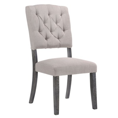 NicBex Mid Century Vintage Dining Chairs Set of 2 with Upholstered High Back,Stylish Accent Chairs for Dining Room,Kitchen,Office
