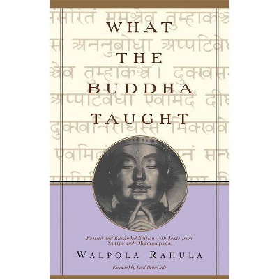 What the Buddha Taught - by  Walpola Rahula (Paperback)