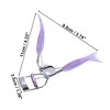 Unique Bargains Women's Fishtail Handle Eyelash Curler 1 Pc - 2 of 3