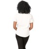 RAE DUNN - Women's Short Sleeve Shirttail Hem T-Shirt - 3 of 4