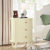 Hommoo Nightstand with 3 Drawers - 2 of 4