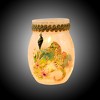 Stony Creek 4.0 Inch Salt Water Shores Small Jar Beach Summer Sea Shell Lighted Novelty Sculpture Lights - 2 of 3