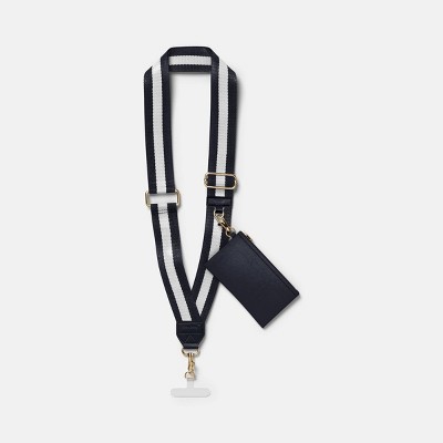 Phone Straps with Pouch - heyday™ Black