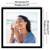 Americanflat Poster Frame with Mat - Wooden Picture Frame with Plexiglass Cover - 2 of 4