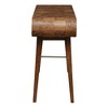 Uttermost Ledger Console Table-Organic Curves & Brass Hardware with Hidden Storage - 4 of 4