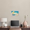 Art Remedy Morning Beach View Colorful Coastal Wall Art Framed - 2 of 4