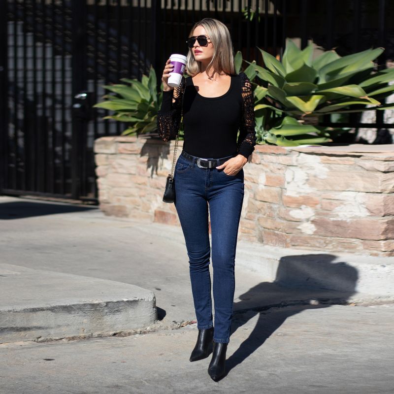 Women's Denim High Rise Skinny Jeans - Cupshe, 5 of 6