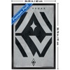 Trends International WNBA Las Vegas Aces - Logo 25 Framed Wall Poster Prints - 3 of 4