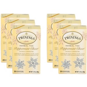 Twinings Peppermint Cheer Herbal Tea - Case of 6 - 20 Bags - 1 of 3