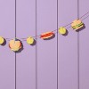 72" Hot Dog Hamburger Paper Garland Dangler Party Decorations - Sun Squad™ - 2 of 3