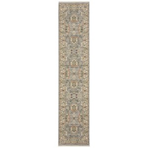 Captiv8e Designs Lorelei Vintage Traditional Gray Wool Rug - 1 of 4