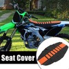 Unique Bargains Universal Motorcycle Dirt Bike Faux Leather Soft Seat Cover Cushion 1 Pc - 2 of 4