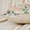 REGALWOVEN Easter Rabbit Pattern Throw Pillow Covers for Sofa Living Room Home Farmhouse Decoration 18 x 18 Inch 2 Pcs - 3 of 4