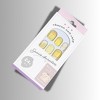 Kamio Japan Sanrio Characters Churun Nail Chip | Total of 24 nail tips with 12 various designs - (Pompompurin) - 2 of 3