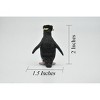 Collectible Wildlife Gifts | Penguin, Rock Hopper,  Very Nice Plastic Reproduction, Hand Painted    2"   F8022-B114 - 3 of 4