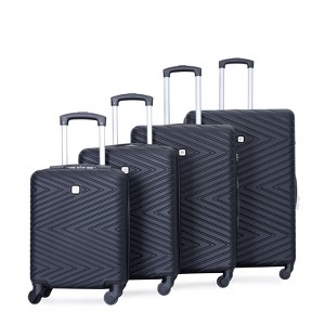 Kumasinova 4 Pcs ABS Luggage Set,Airline-Approved Spinner Suitcases with TSA Lock,Lightweight Carry-On&Chekced Luggage,16/20/24/28" - 1 of 4