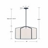 Crystorama Lighting Carlyn 6 - Light Pendant in  Black - 4 of 4