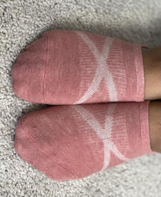 Peds Women's Merino Wool 2pk Sport No Show Socks - Pink/dark Gray 5-10 ...