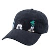 Disney Adult Embroidered Mickey Mouse Peek-A-Boo Cotton Adjustable Dad Hat - 2 of 4