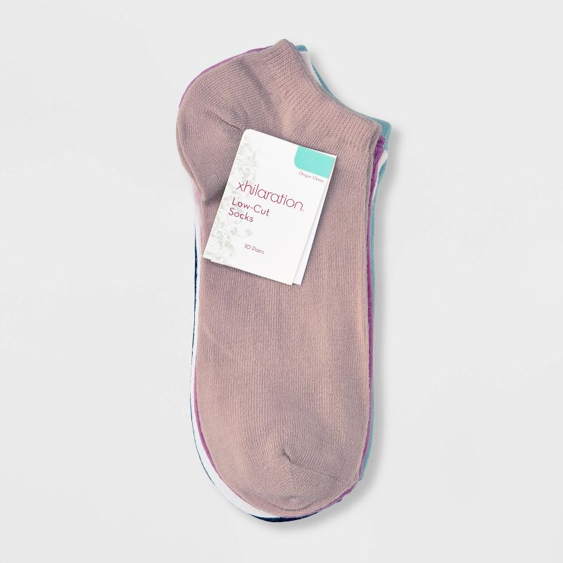 Women's 10pk Low Cut Socks - Xhilaration™ 4-10, 2 of 3