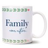 Elanze Designs Family Ever After 11 Ounce White Ceramic Coffee Mug - 2 of 2