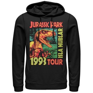 Men's Jurassic Park Raptor '9Isla Nublar Tour Pull Over Hoodie - 1 of 3