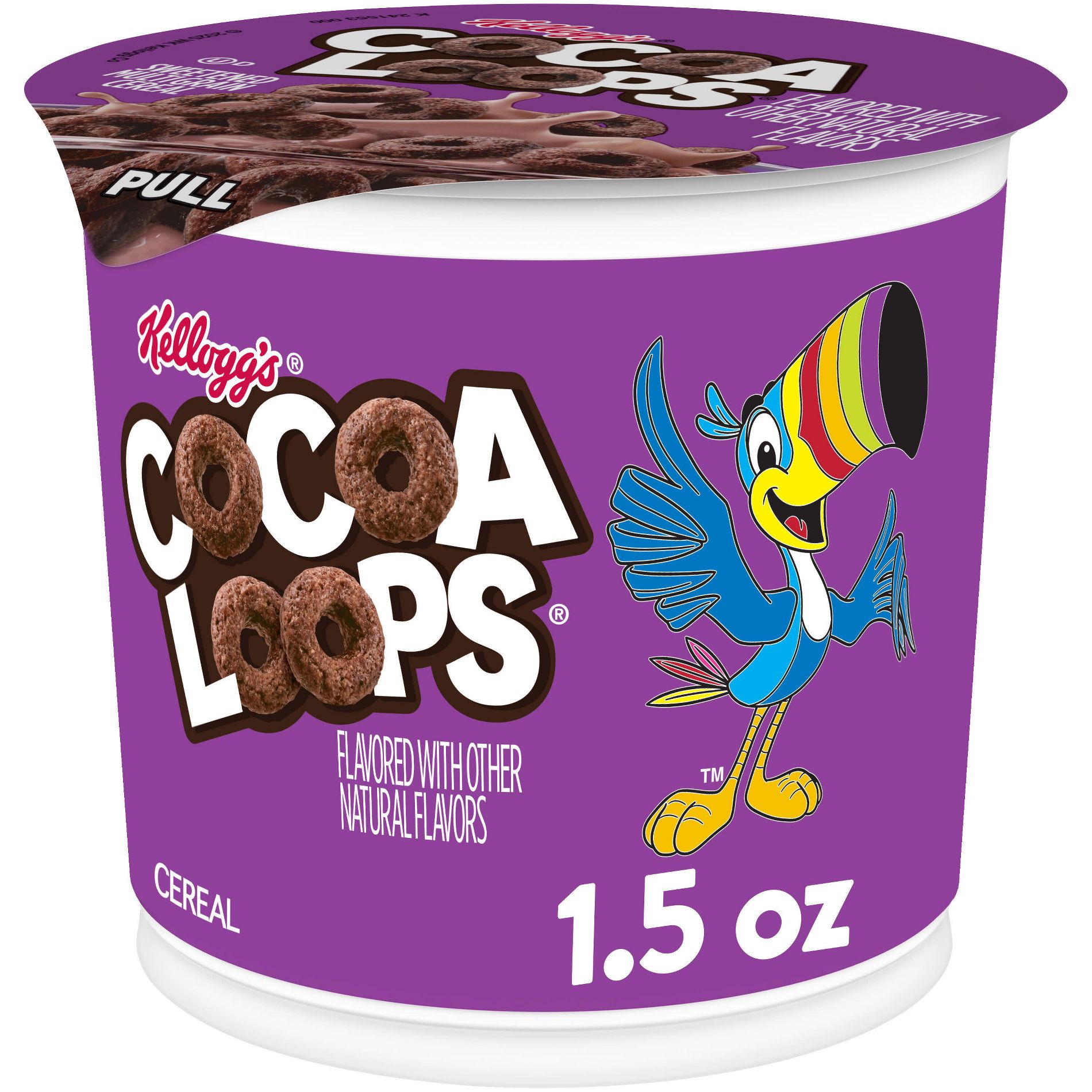 Kellogg's Froot Loops Cocoa Loops Breakfast Cereal Cup - 1.5oz