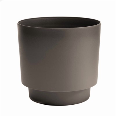 Bloem Harlow Round Resin Planter Pot Indoor and Outdoor Gardening