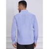INSPIRE CHIC Men's Long Sleeve Point Collar Long Sleeve Patterned Shirt - 3 of 4