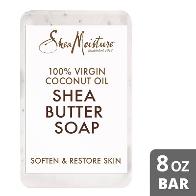 Shea Moisture Raw Butter Bar Soap, 8 Ounce, Pack of 2