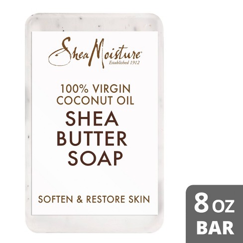 SheaMoisture 100% Virgin Coconut Oil Bar Soap - 8oz - image 1 of 4