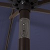 WestinTrends 9 Ft Outdoor Patio Market Table Umbrella with Round Resin Base - 4 of 4