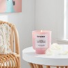 7oz Pink Exterior Painted Glass with Glass Lid Dreamer Candle Pink - Room Essentials™ - 2 of 3
