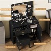 Vanity Desk, Makeup Vanity Desk with Mirror & Lights-3 Lighting Modes - 4 of 4