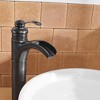 BWE Waterfall Single Hole Single-Handle Vessel Bathroom Faucet With Pop-up Drain Assembly - 2 of 4