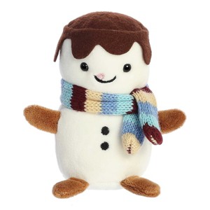 Aurora Mini White Holiday Land of Lils 4" Lil' Smo Festive Stuffed Animal - 1 of 4