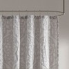 PAGED Luxury Textured Jacquard Shower Curtain,Shower Curtains with 12 Button Holes for Bathroom,Machine Washable - 4 of 4