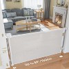 BabyBond Retractable Baby Gate for Stair and Doorway,33" Tall, 59" Wide - 2 of 4