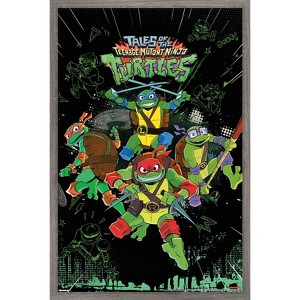 Trends International Nickelodeon Tales of the TMNT (2024) - One Sheet Framed Wall Poster Prints - 1 of 4