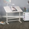 42" X 30" Angle Vintage Solid Wood Drawing/Drafting Table: Adjustable, Pencil Groove - Studio Designs Home - 2 of 4