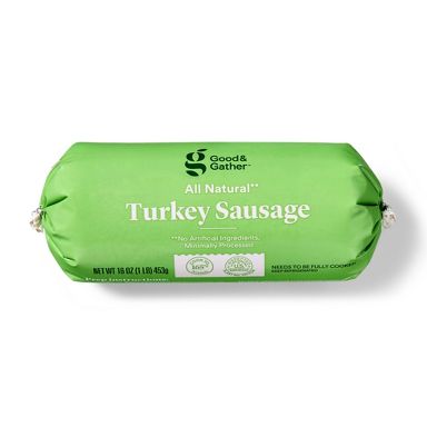 All Turkey Sausage Roll - 16oz - Good & Gather: Gluten-Free, High Protein